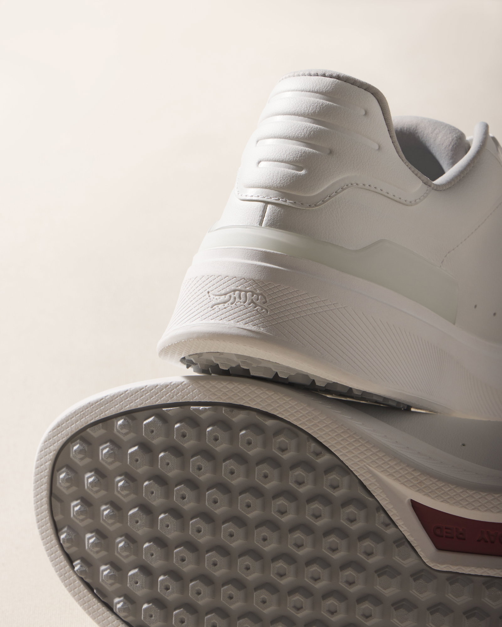 The Sun Day Red Osprey golf shoe