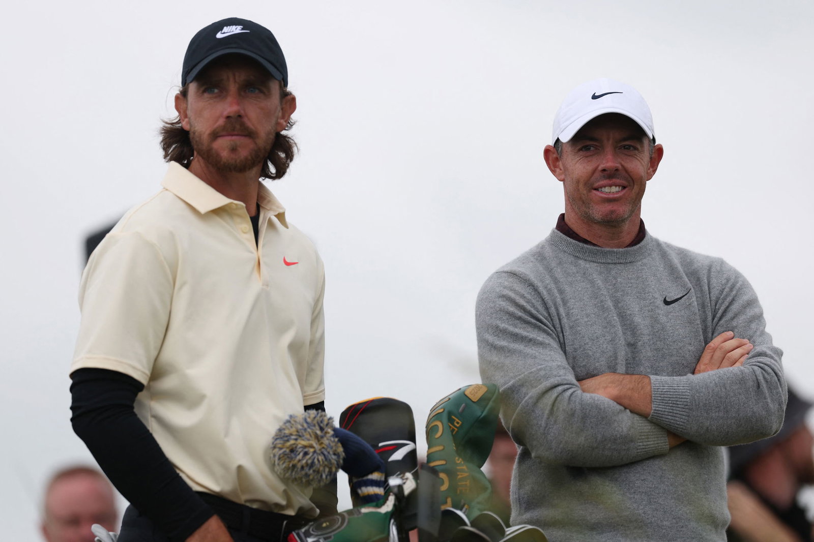 Tommy Fleetwood and Rory McIlroy