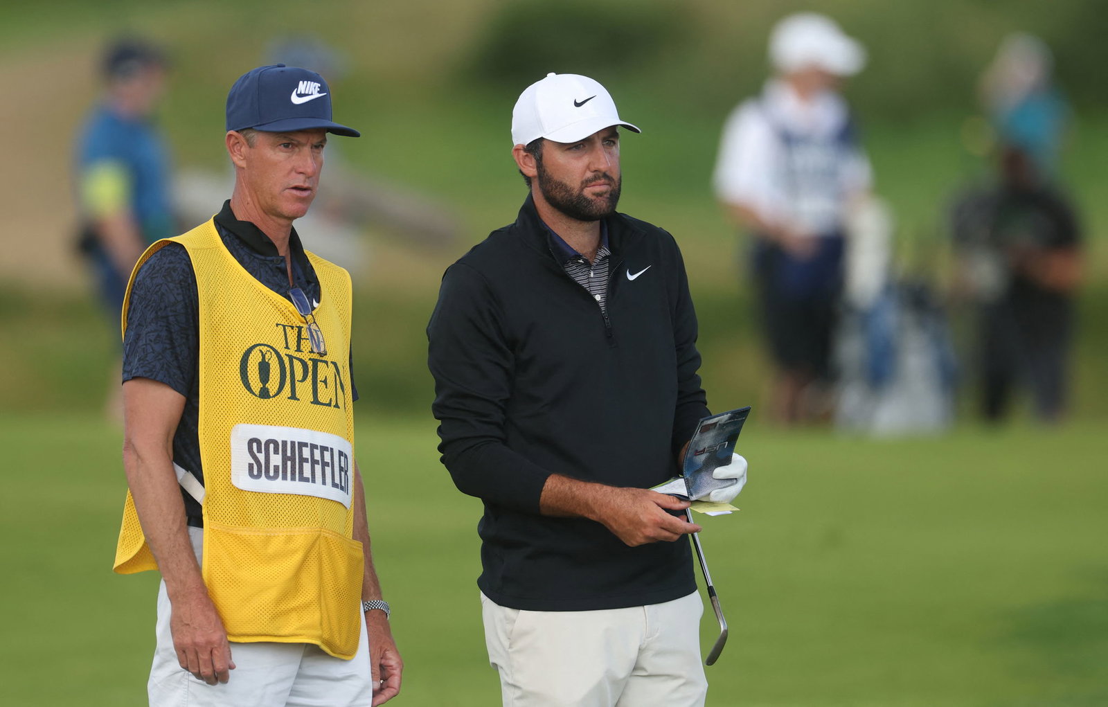 Ted Scott with Scottie Scheffler