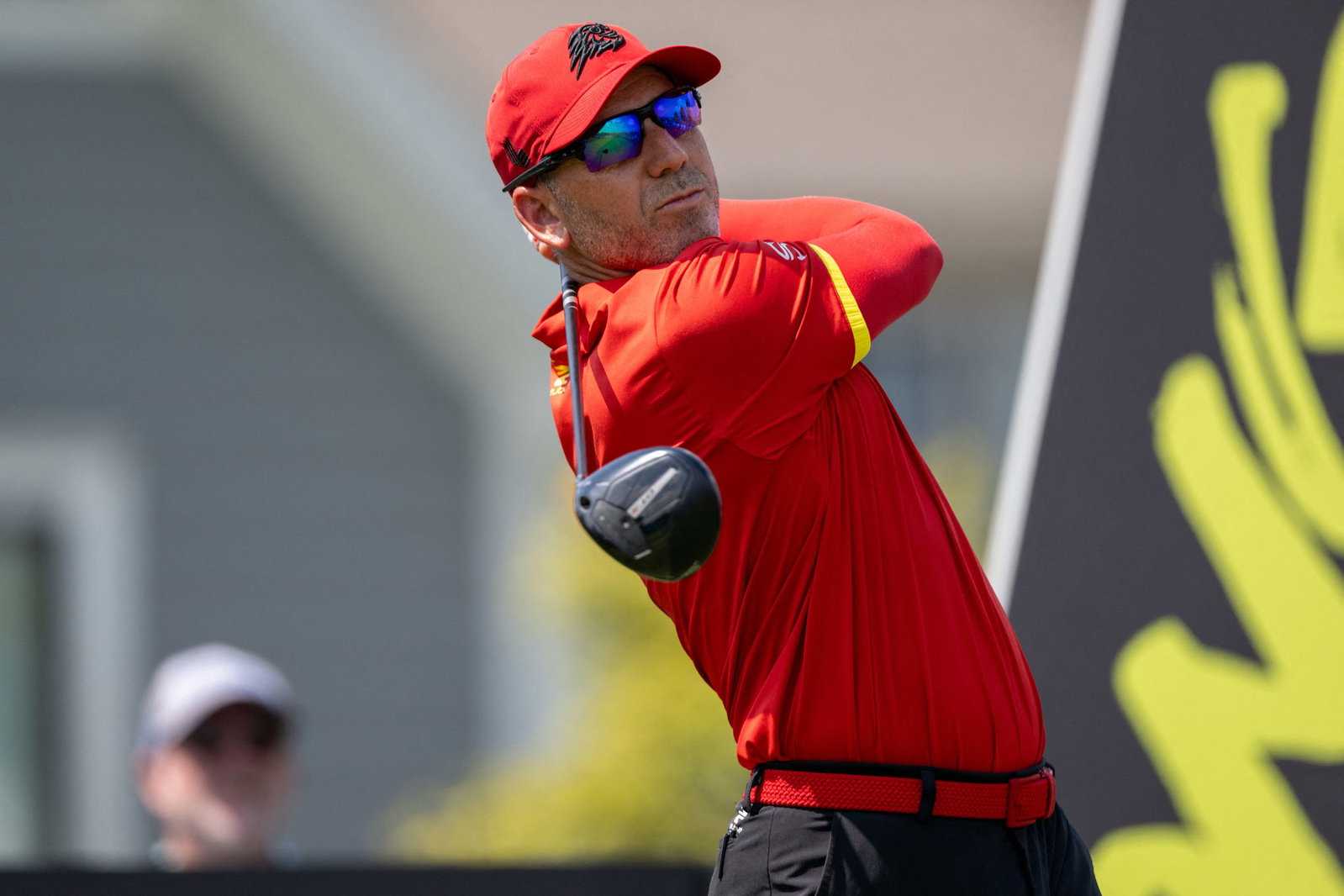 Garcia in LIV Golf action 