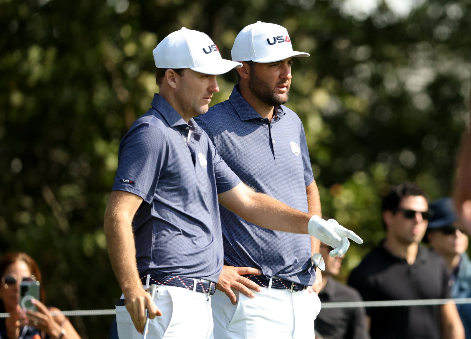 Russell Henley and Scottie Scheffler