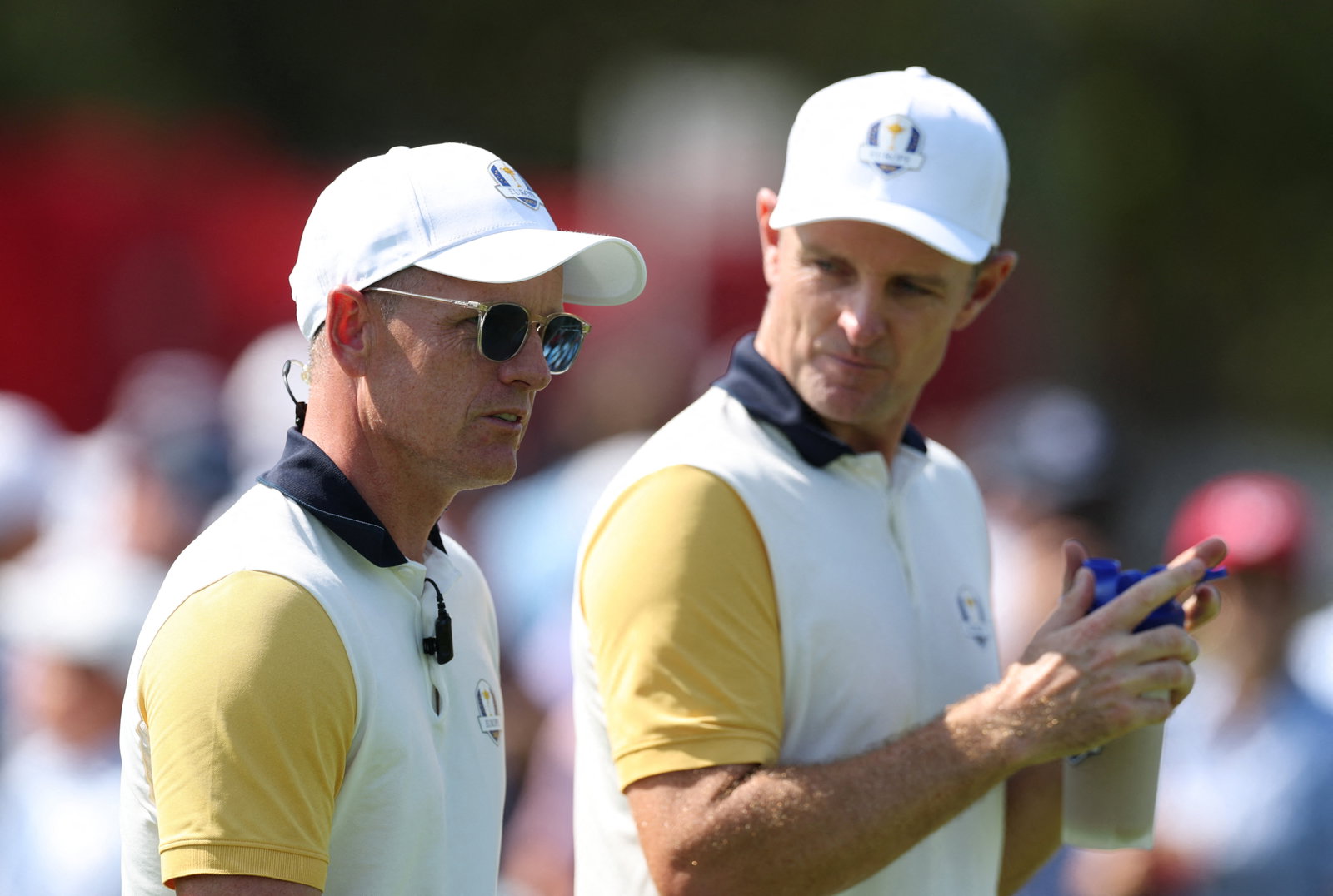 Justin Rose and Luke Donald