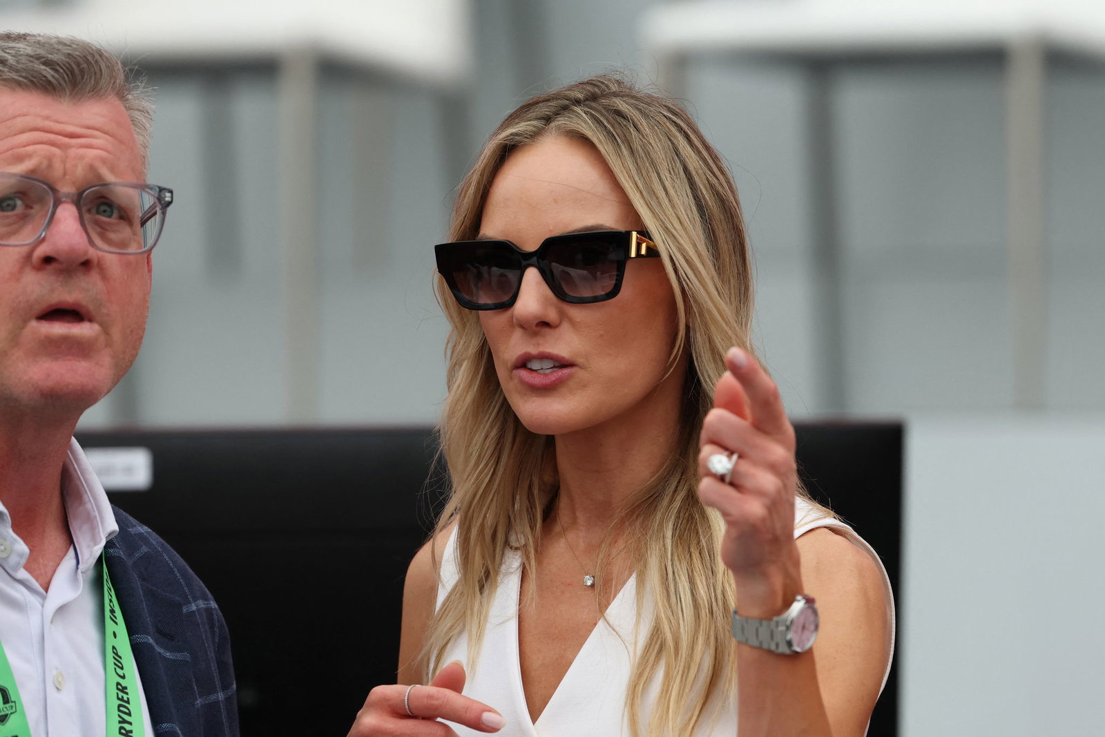 Erica, the wife of Rory McIlroy