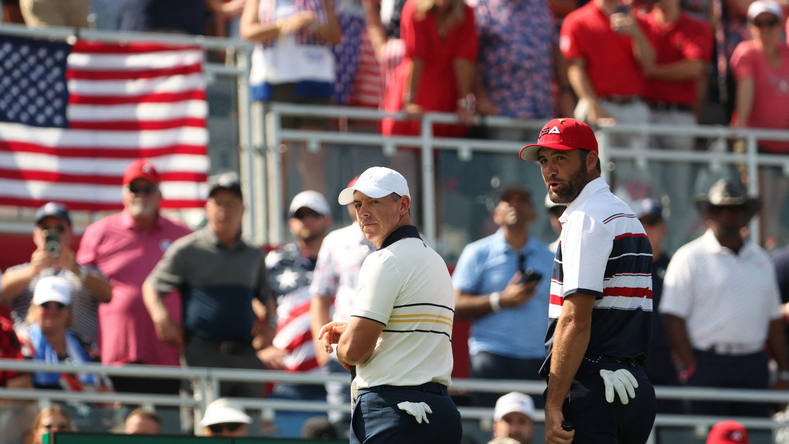 Scottie Scheffler and Rory McIlroy