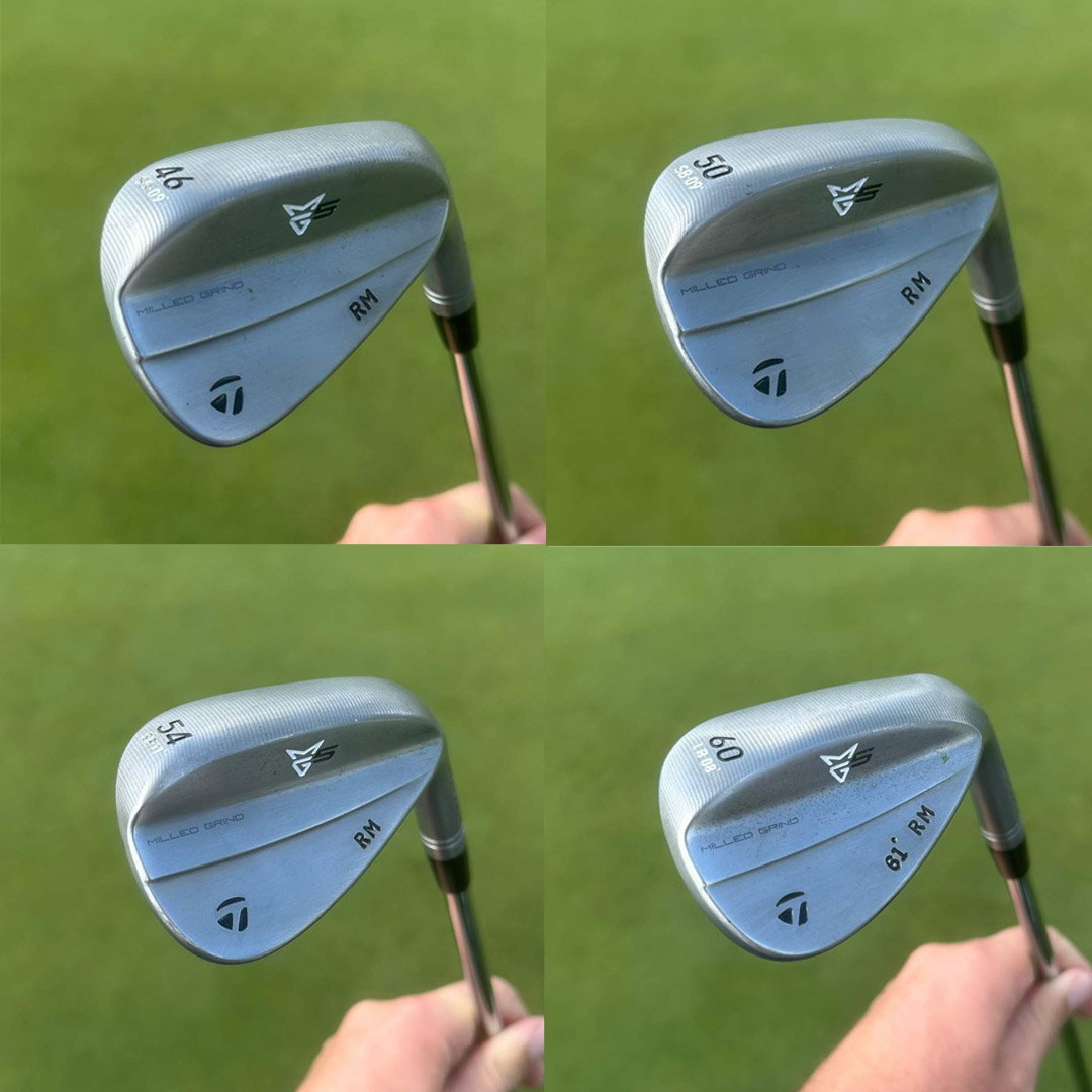 Rory's new suite of TaylorMade MG5 Wedges