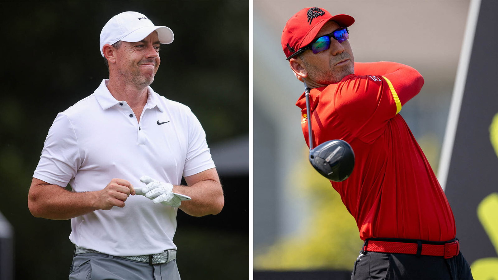Rory McIlroy, Sergio Garcia 