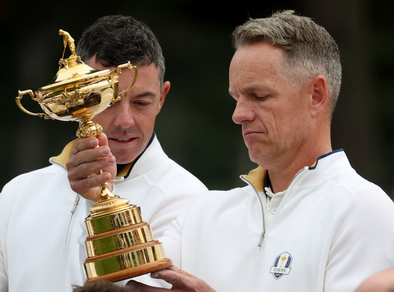 Rory McIlroy and Luke Donald