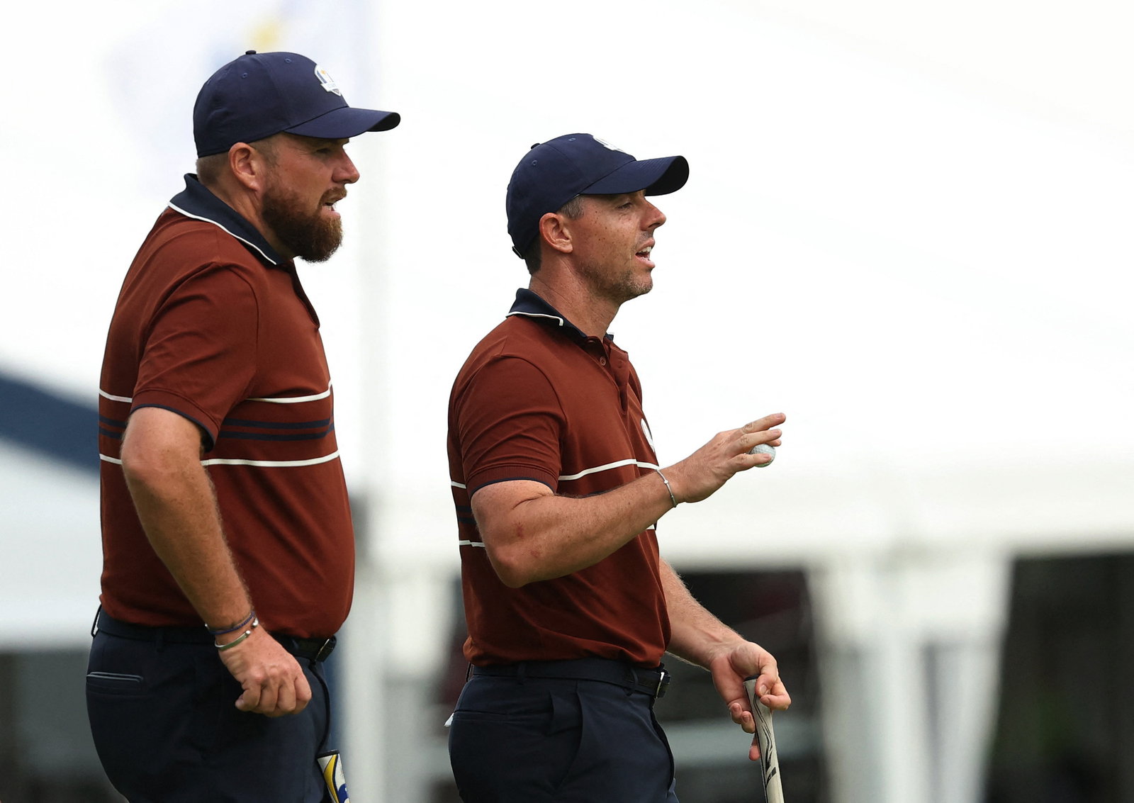 Shane Lowry and Rory McIlroy