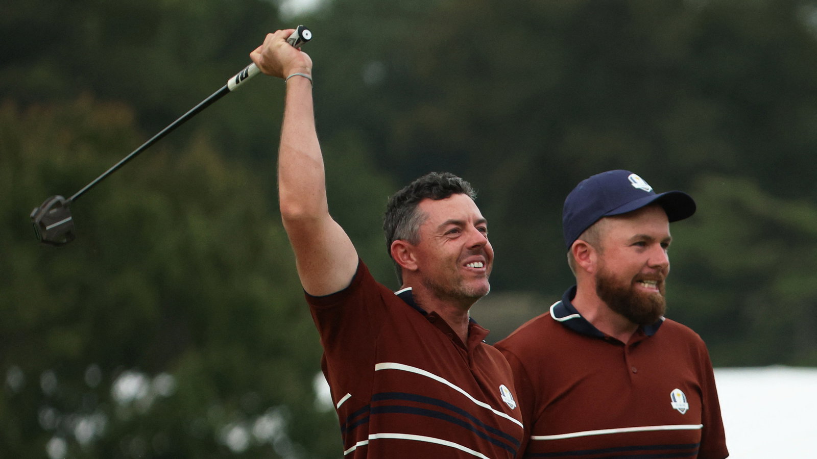Shane Lowry and Rory McIlroy