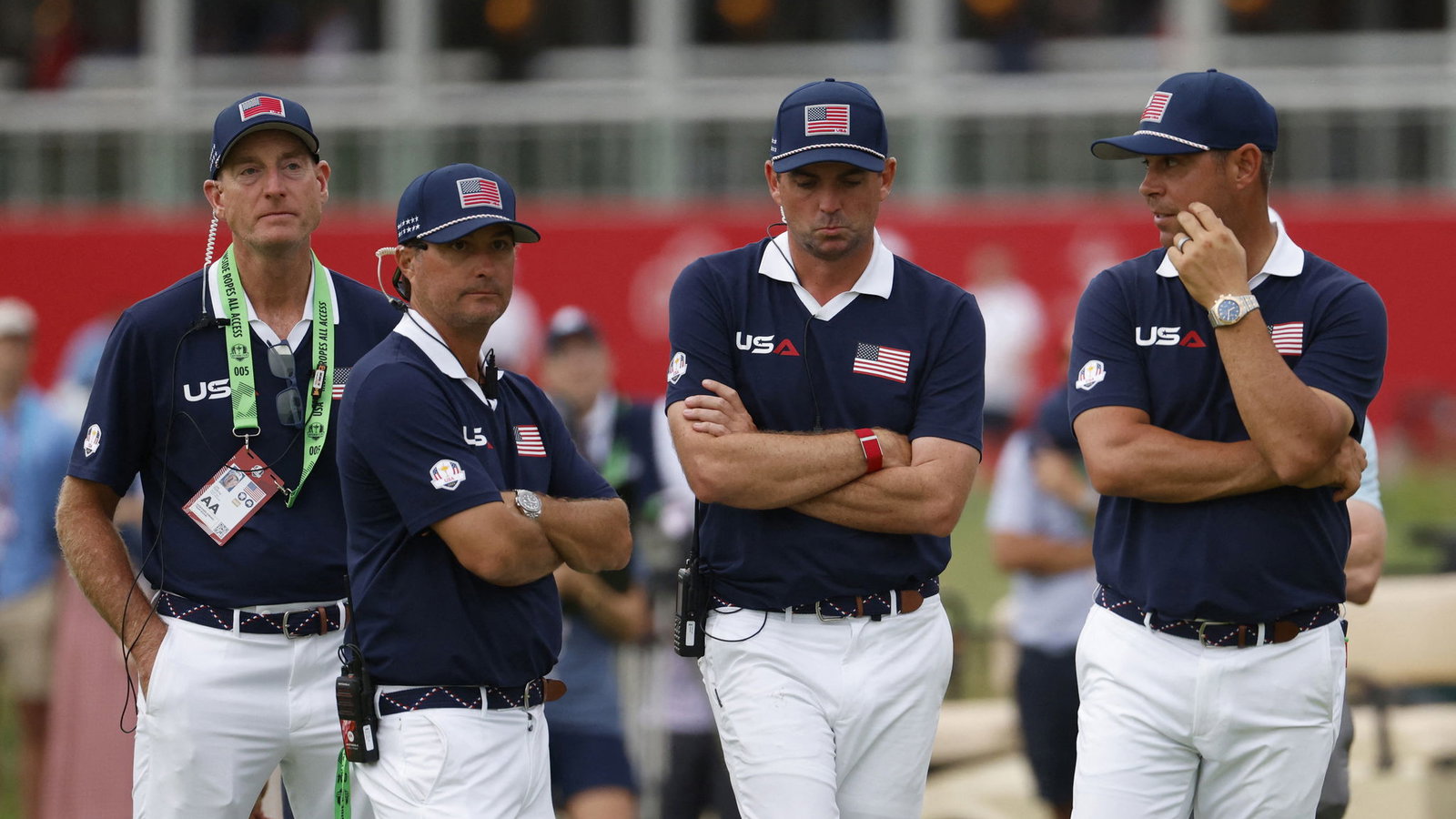 Furyk was one Bradley's vice-captains