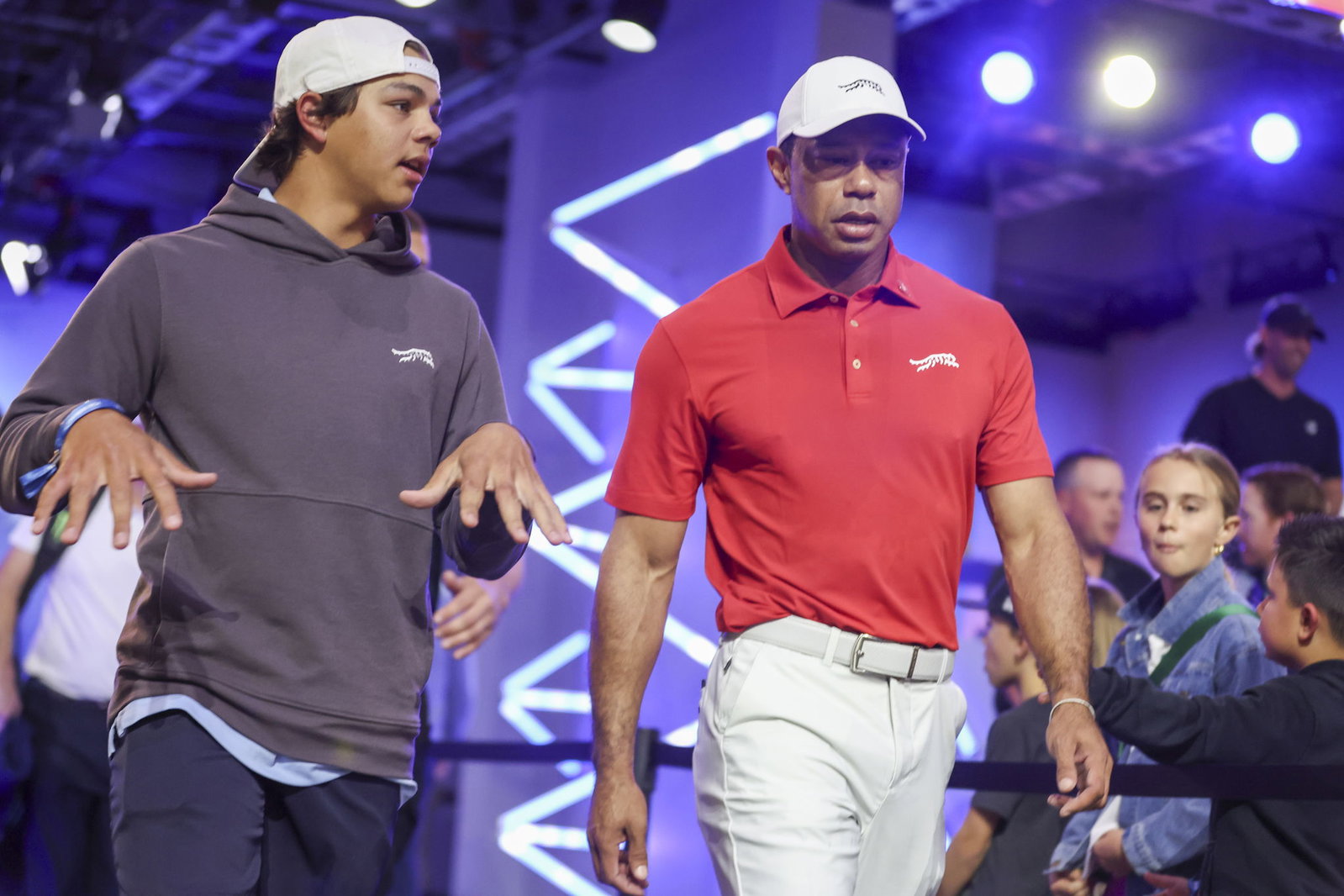Tiger Woods and Charlie