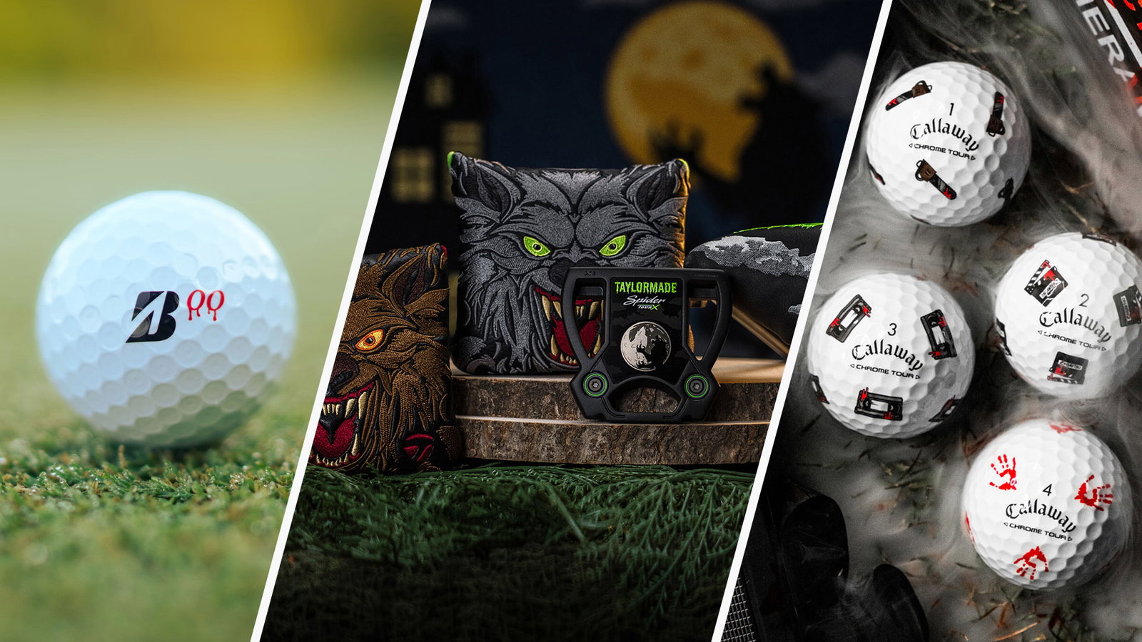 Find somewhere to hide, because the Halloween-themed golf releases