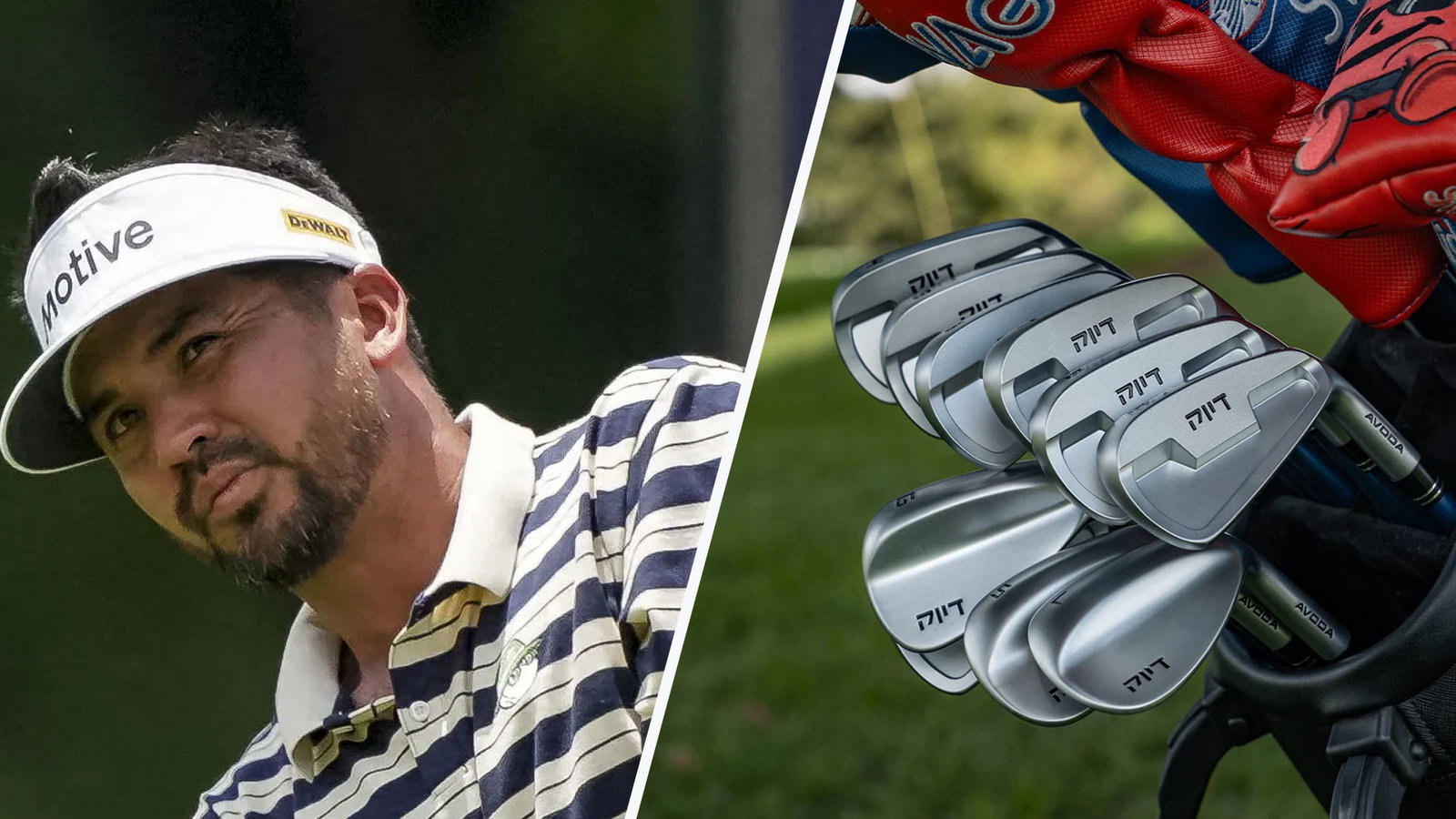 Jason Day's New Avoda Irons. Image: Reuters/Avoda Golf