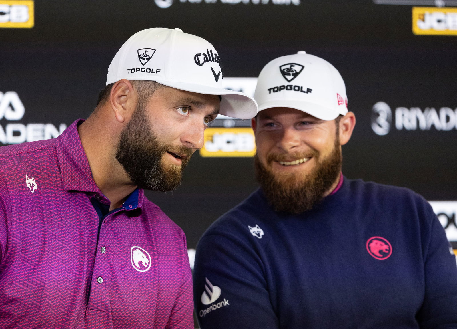 Rahm and Hatton at LIV Golf UK