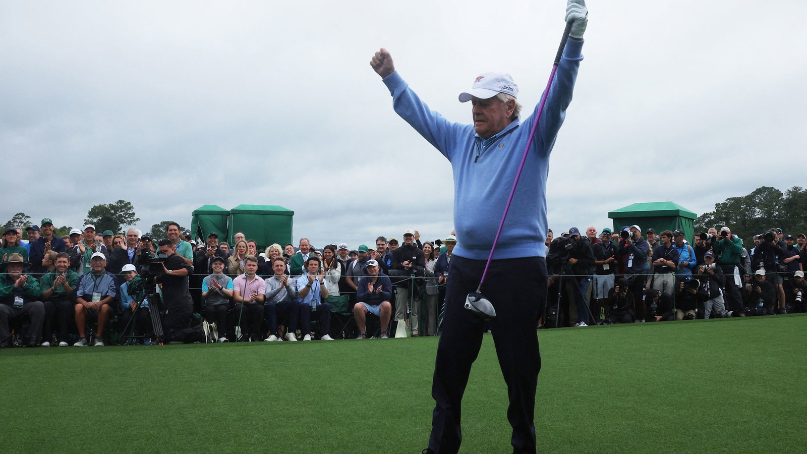 Jack Nicklaus at the 2025 Masters