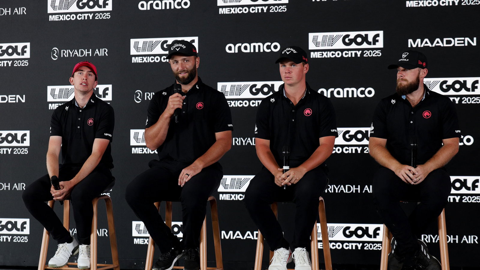 Tom McKibbin joined Jon Rahm's LIV Golf team