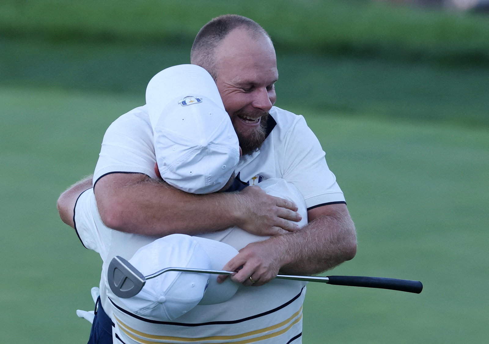Tyrrell Hatton at the 2025 Ryder Cup