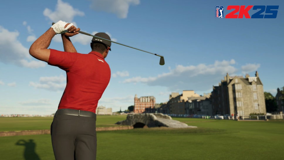 Woods on PGA Tour 2K 
