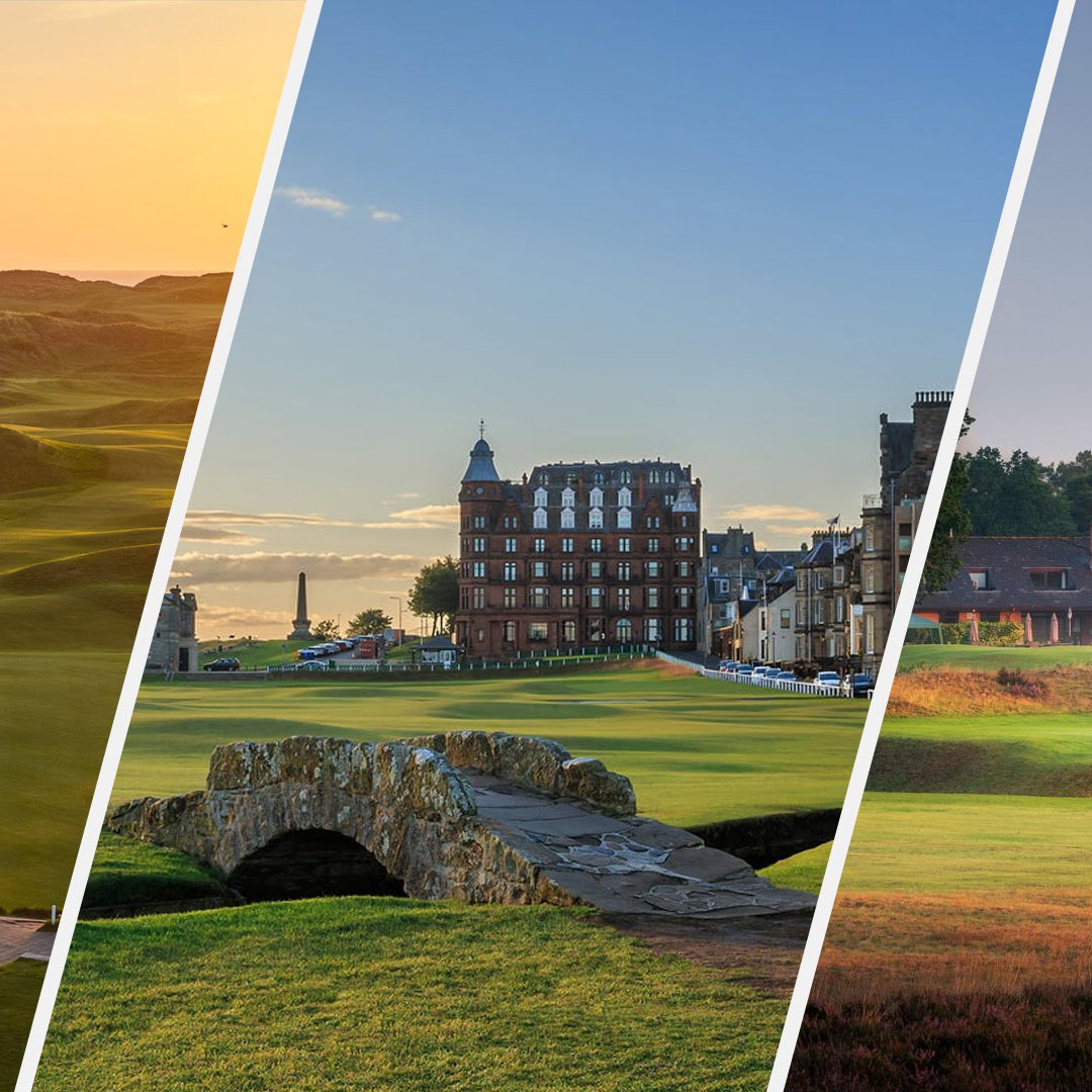 The closing holes at Wallasey, St Andrews & Hankley Common