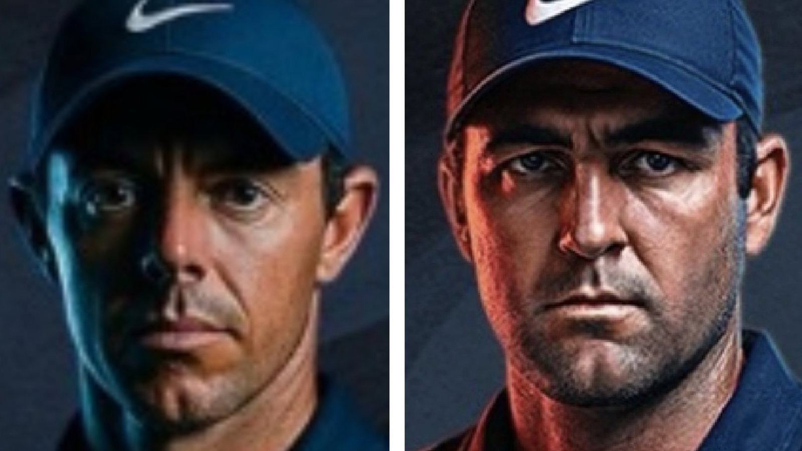 AI McIlroy, AI Scheffler (Optum Golf Channel Games) 