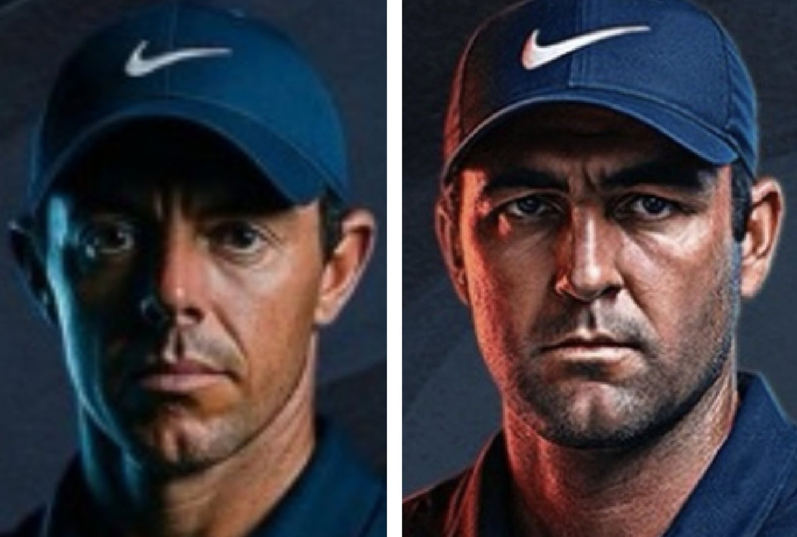 AI McIlroy, AI Scheffler (Optum Golf Channel Games)