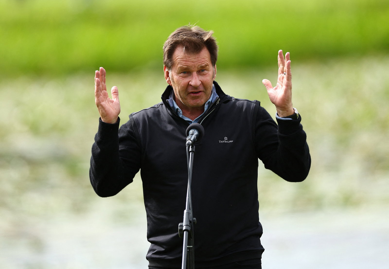 Sir Nick Faldo