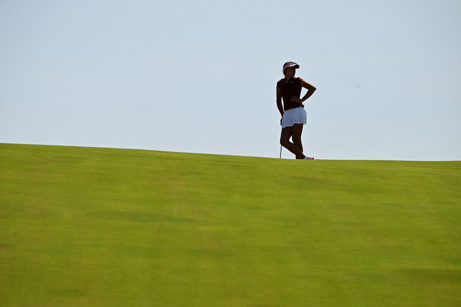 Georgia Hall has confirmed she is pregnant with her first child