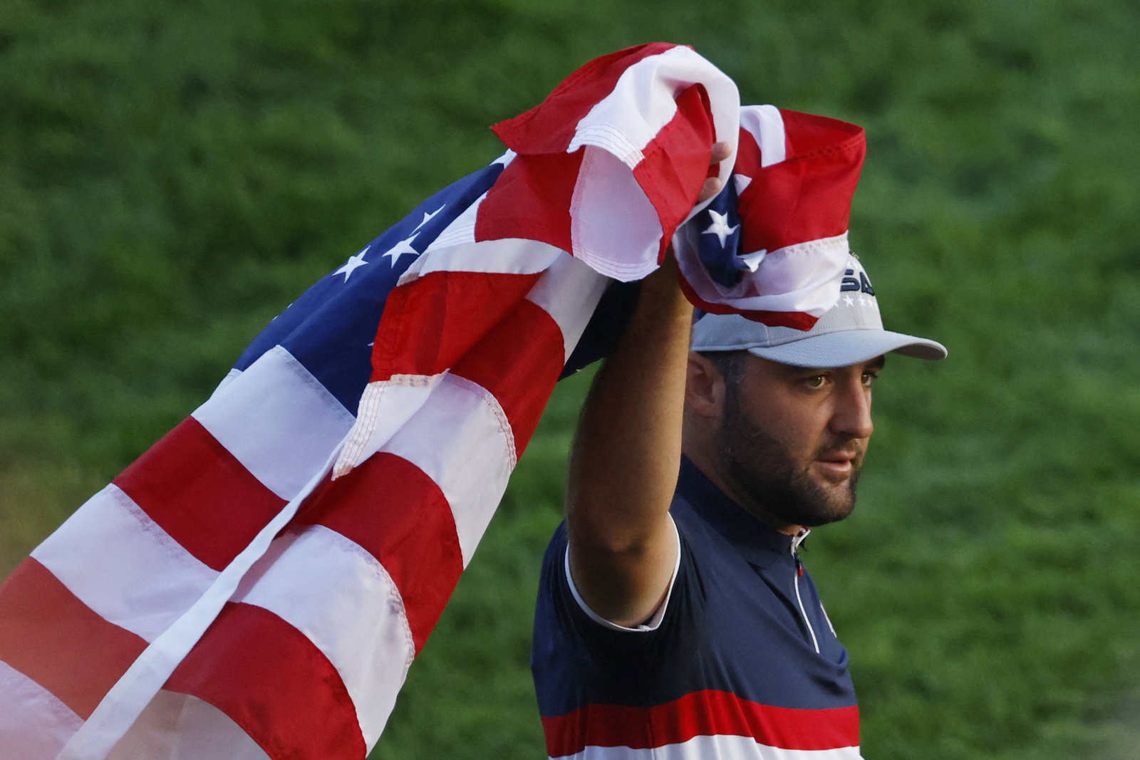 Scottie Scheffler at the 2025 Ryder Cup