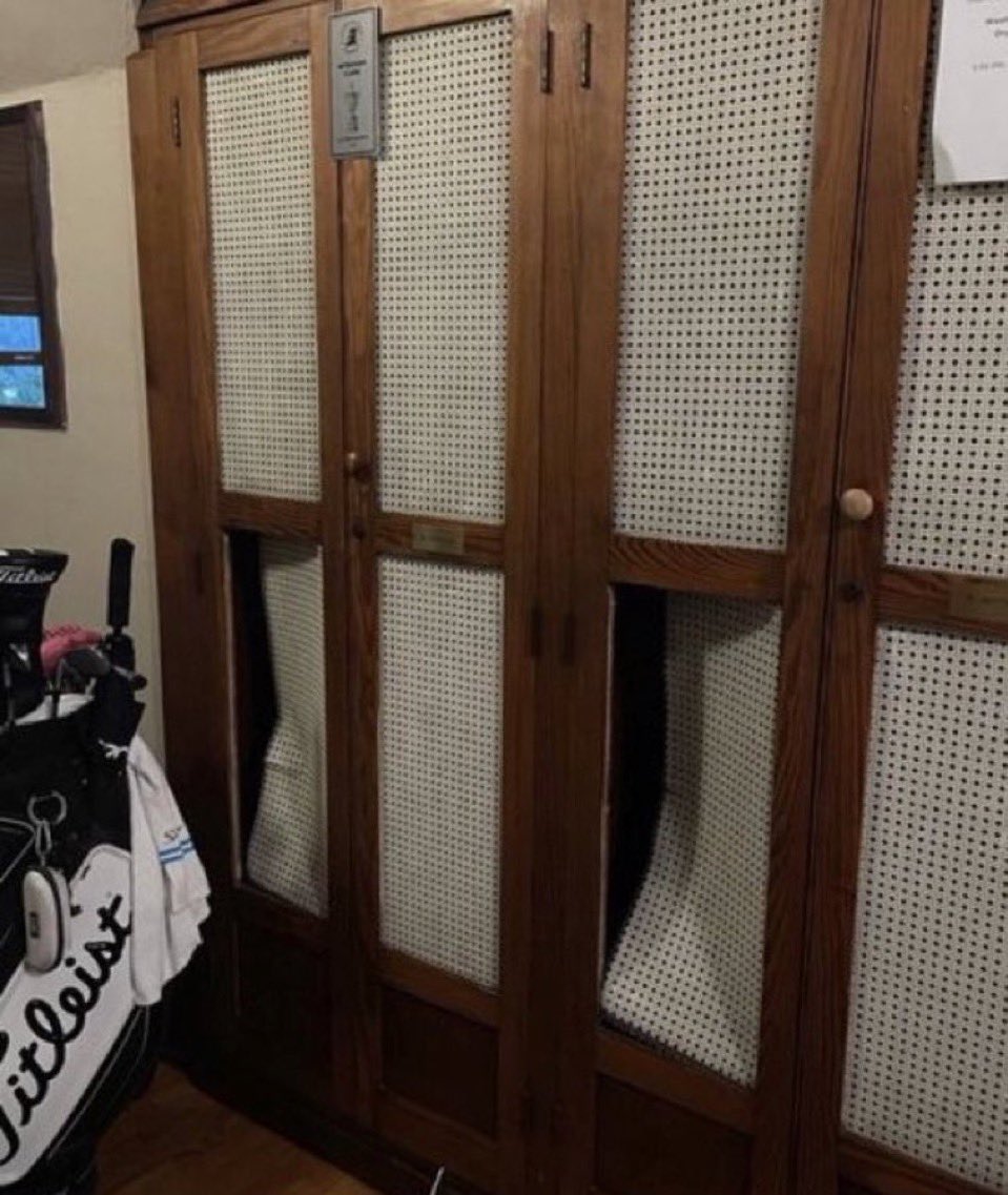 The locker Clark damaged