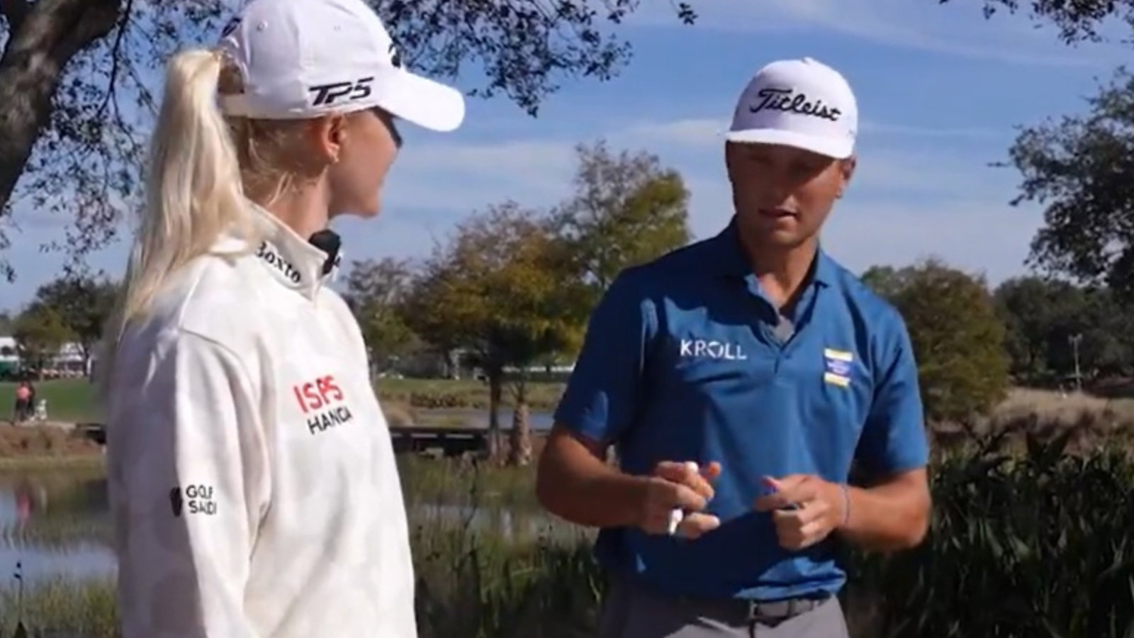 Hull and Brennan (PGA Tour X / Twitter) 