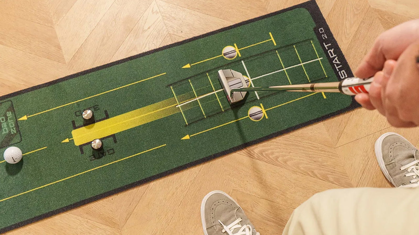 WellPutt Start 2.0 Putting Mat