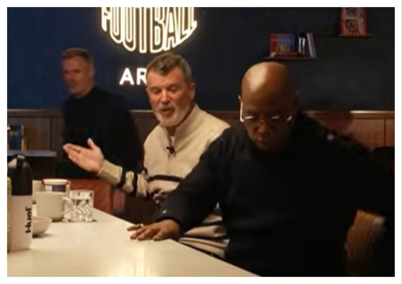 Ian Wright had enough of Roy Keane's golf rant (Overlap)