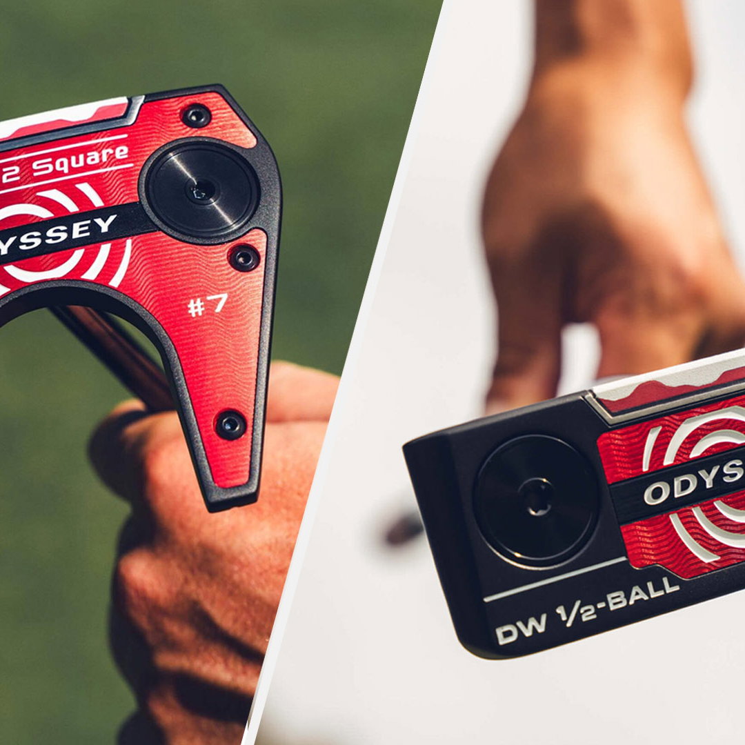 Odyssey's new Ai-DUAL putters. Courtesy Odyssey