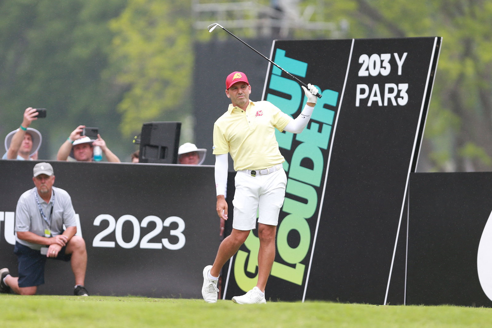 Eugenio Chacarra joined Sergio Garcia's LIV Golf team