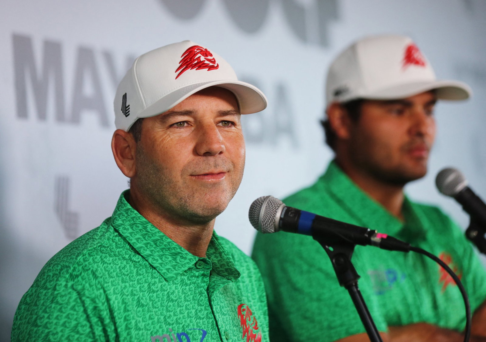 Sergio Garcia and Eugenio Chacarra