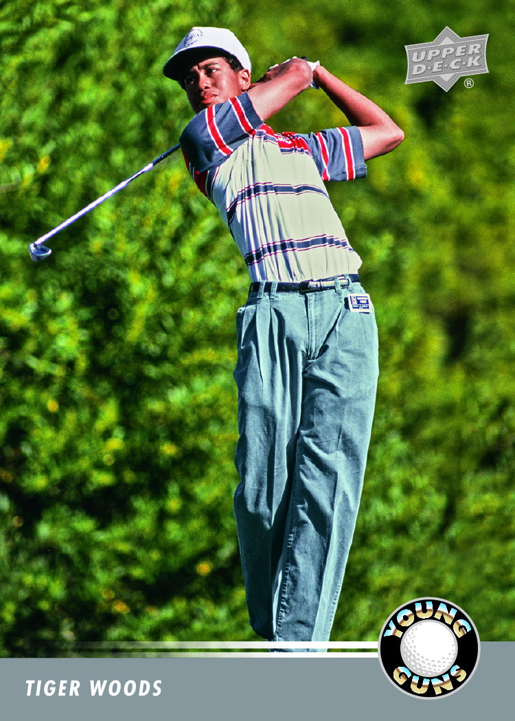 Tiger Woods headlines Upper Deck Golf's landmark 25th anniversary