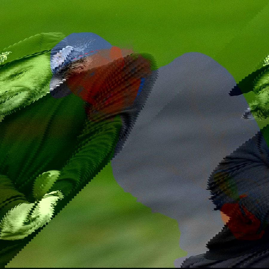 Tommy Fleetwood during the final round of the AT&T Pebble Beach Pro-Am