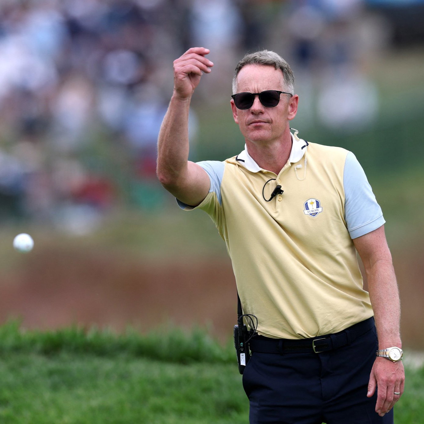 European Ryder Cup captain Luke Donald