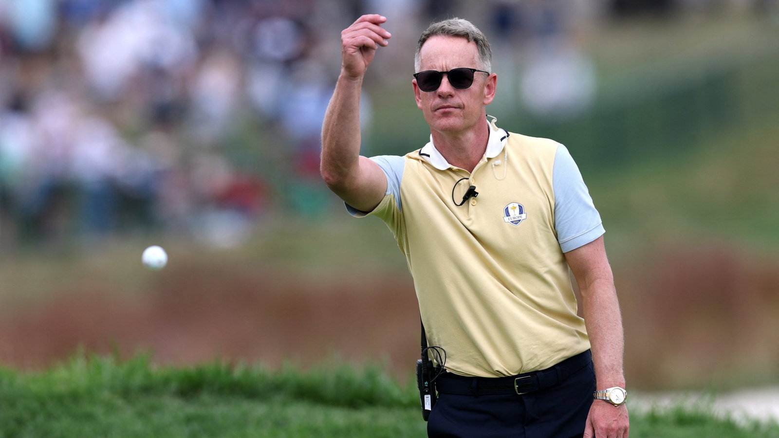 European Ryder Cup captain Luke Donald