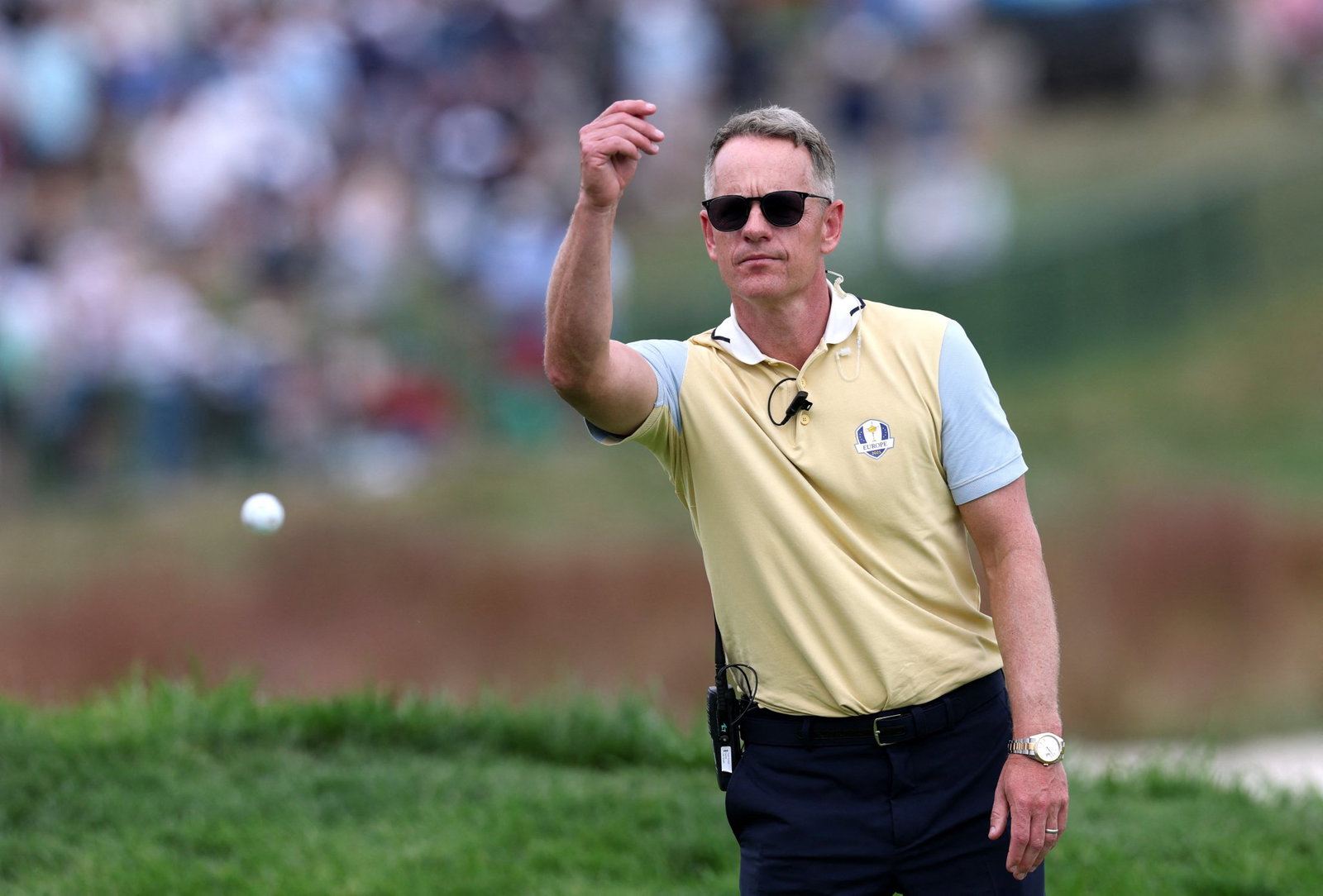 European Ryder Cup captain Luke Donald