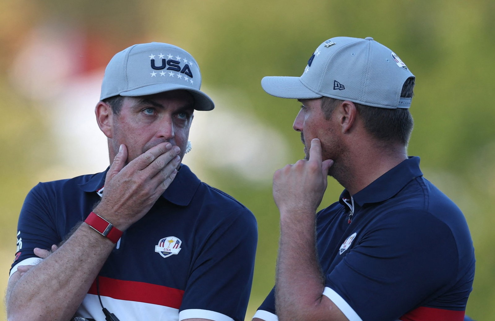 Keegan Bradley and Bryson DeChambeau at the 2025 Ryder Cup