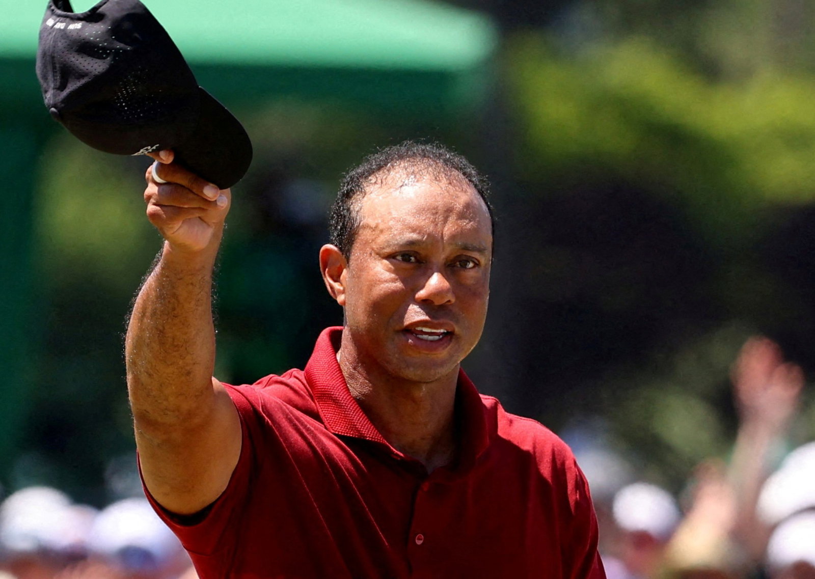 Tiger Woods says he will be at Augusta next month "either way"