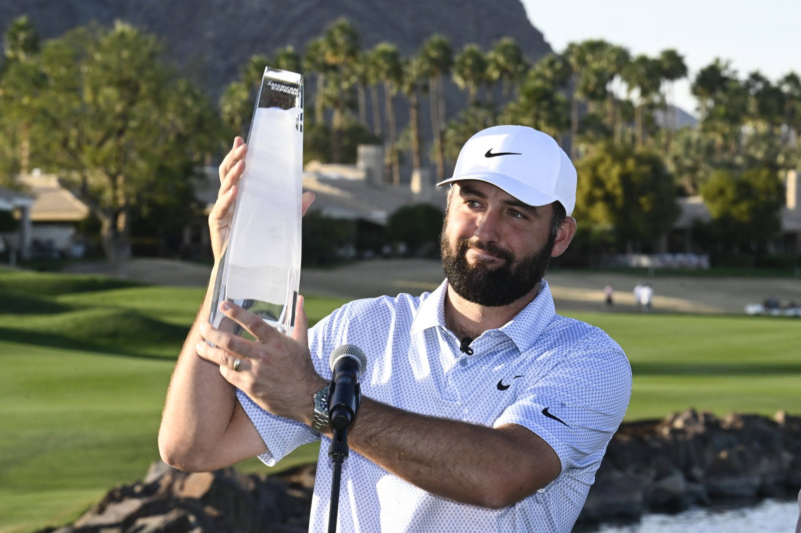 Scottie Scheffler won The American Express 