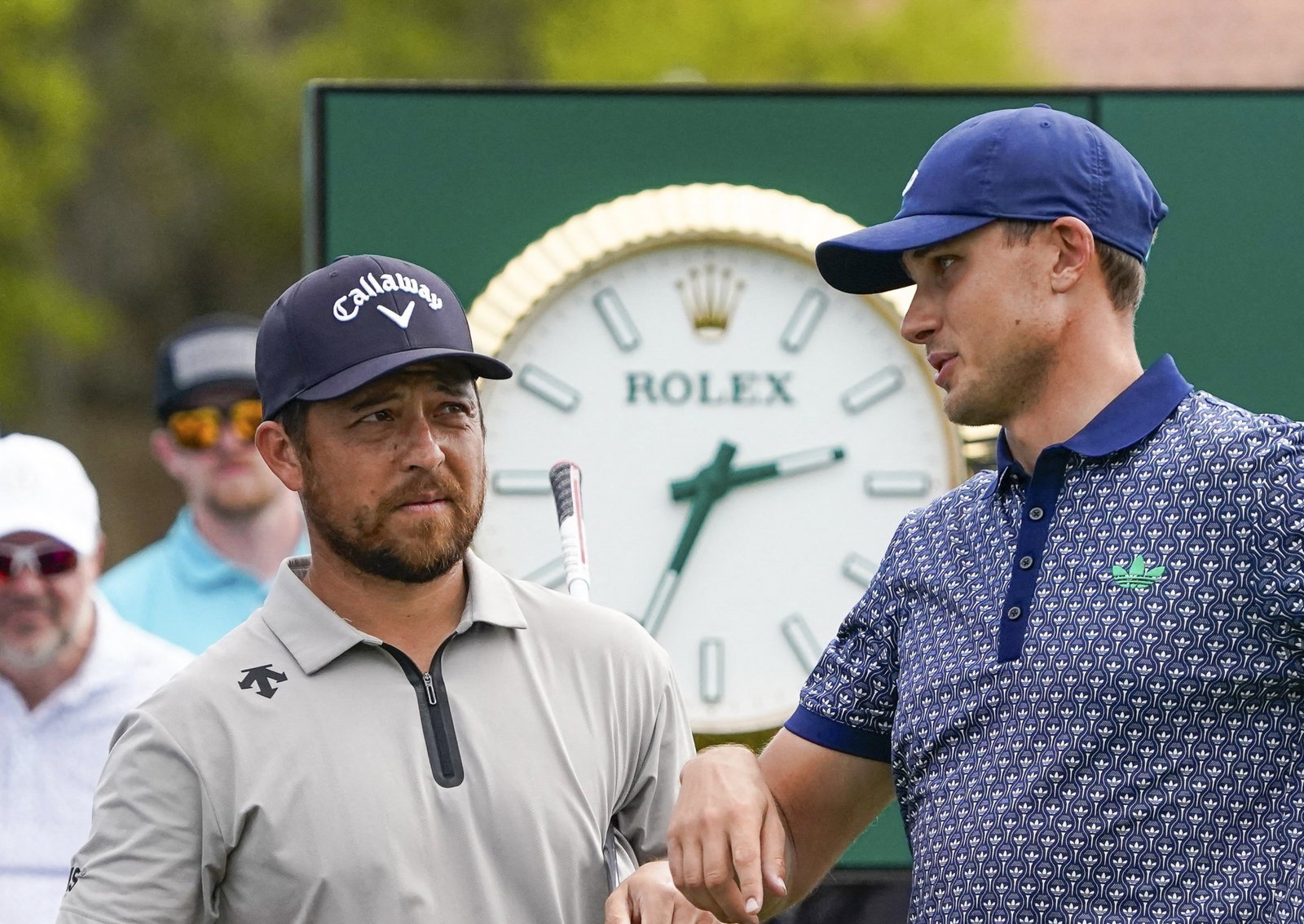 Xander Schauffele and Ludvig Aberg