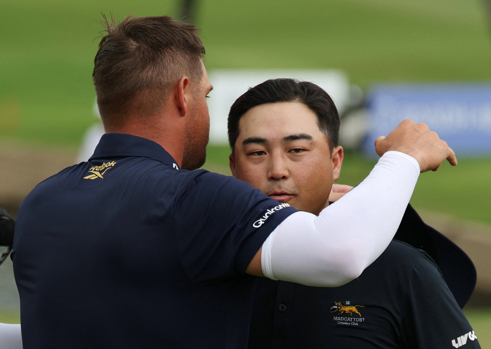 DeChambeau consoles Lee after his costly miss