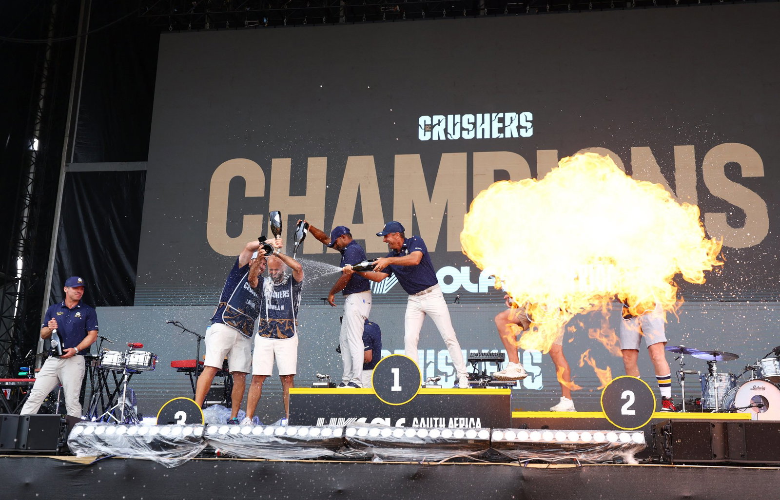 DeChambeau won both individual and team prizes