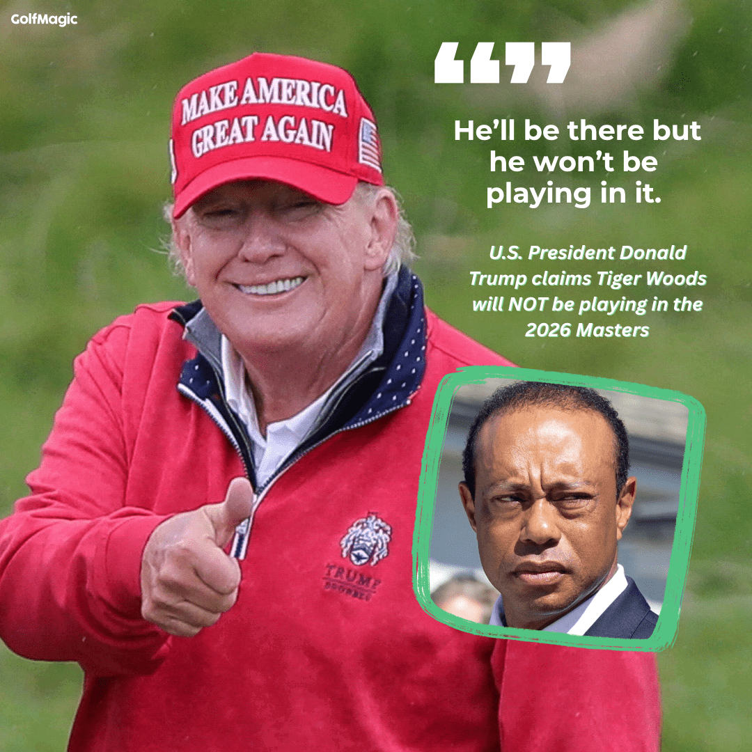 Has Trump just given Woods' Masters status away? 