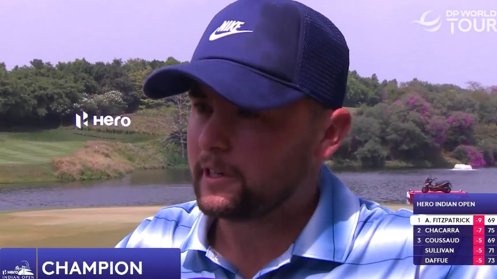 Alex Fitzpatrick (Credit X/SkySports)