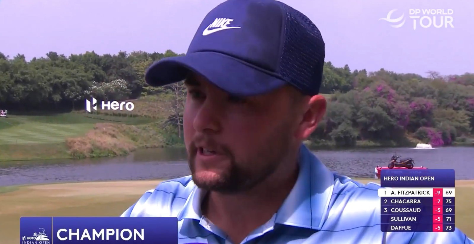 Alex Fitzpatrick (Credit X/SkySports)