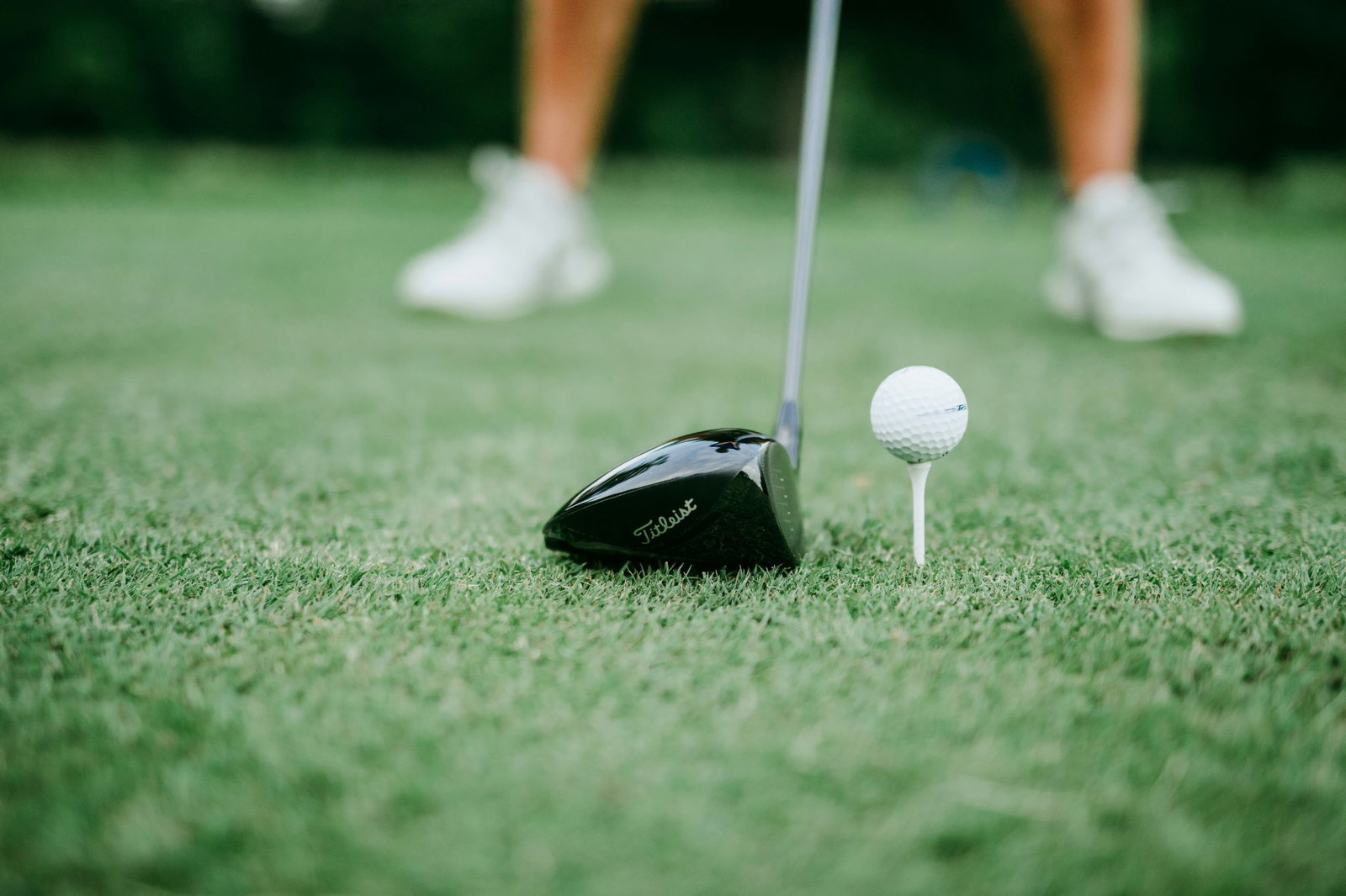 Teeing area - missed ball